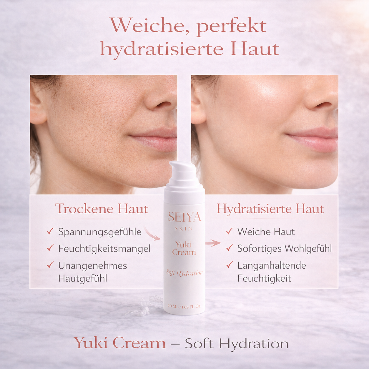 Yuki Cream — Crème de Jour Protectrice Peaux Sensibles