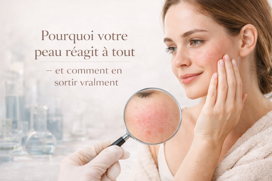 Pourquoi votre peau réagit à tout — et comment en sortir vraiment