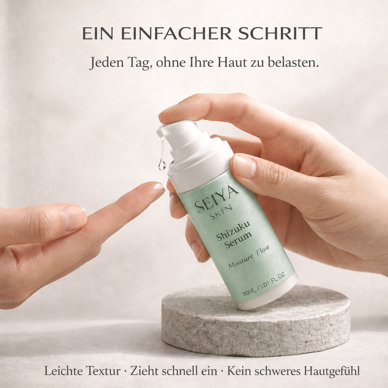 Shizuku Serum — Sérum Hydratation Profonde Peaux Sensibles