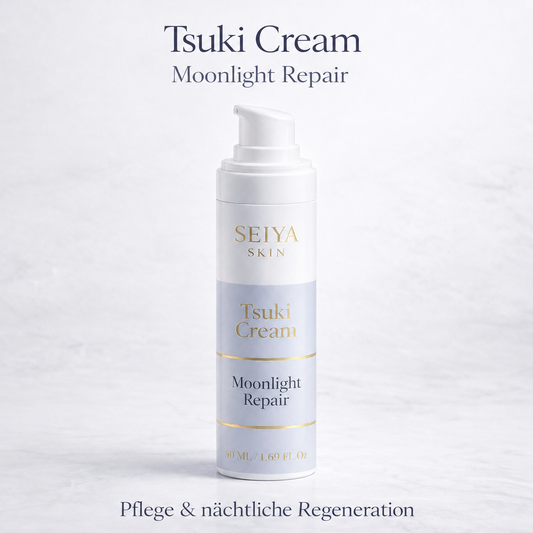 Tsuki Cream — Crème Nuit Réparatrice au Bakuchiol Peaux Sensibles