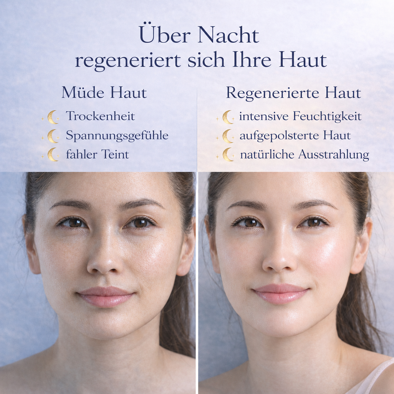 Tsuki Cream — Crème Nuit Réparatrice au Bakuchiol Peaux Sensibles