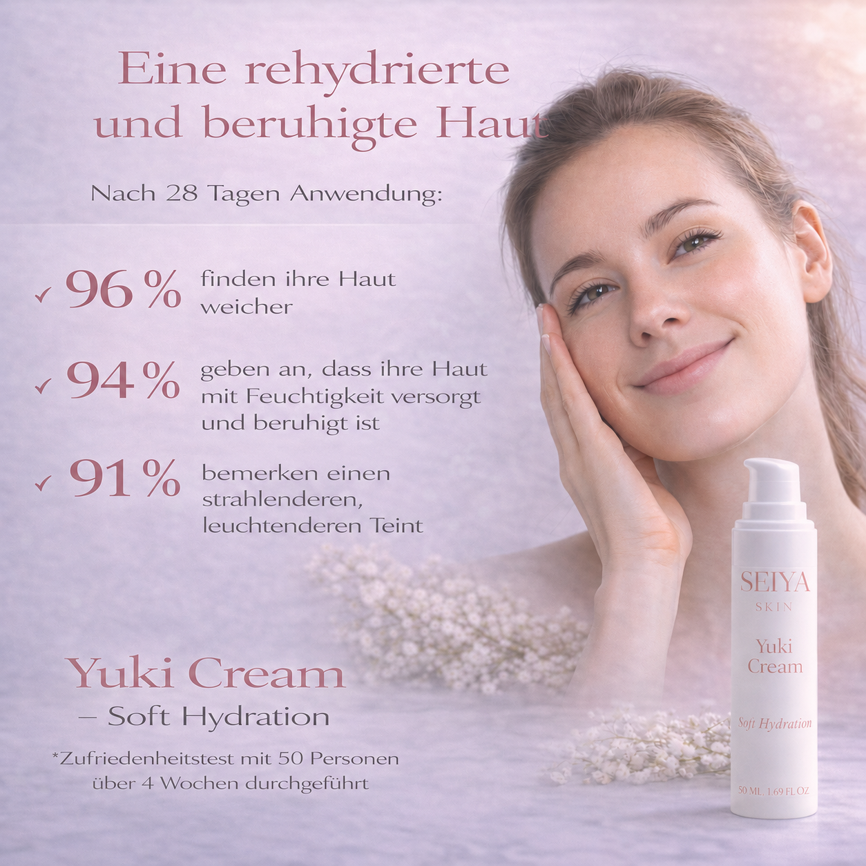 Yuki Cream — Crème de Jour Protectrice Peaux Sensibles