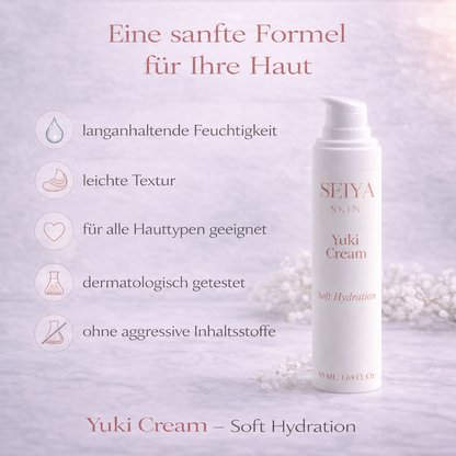 Yuki Cream — Crème de Jour Protectrice Peaux Sensibles