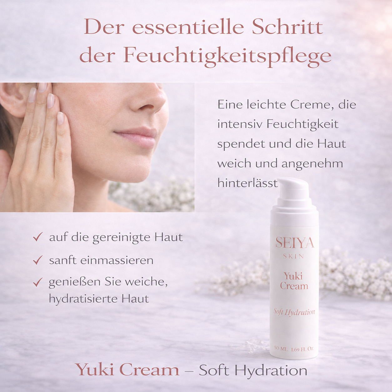 Yuki Cream — Crème de Jour Protectrice Peaux Sensibles