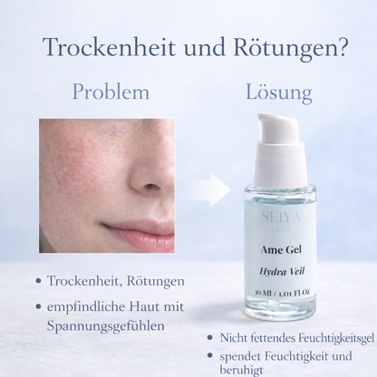 Ame Gel — Gel Hydratant Léger Peaux Mixtes Réactives