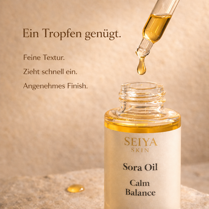 Sora Oil — Huile Sèche Visage Non Comédogène Peaux Sèches