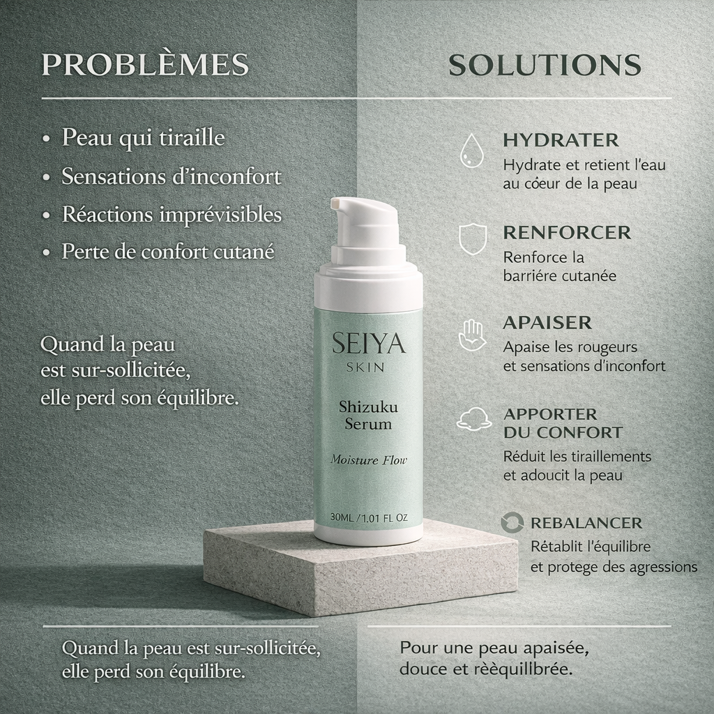 Shizuku Serum — Sérum Hydratation Profonde Peaux Sensibles
