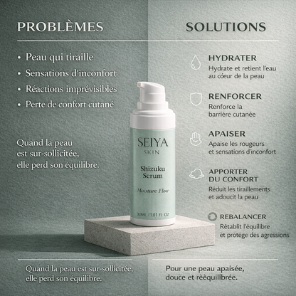 Shizuku Serum — Sérum Hydratation Profonde Peaux Sensibles
